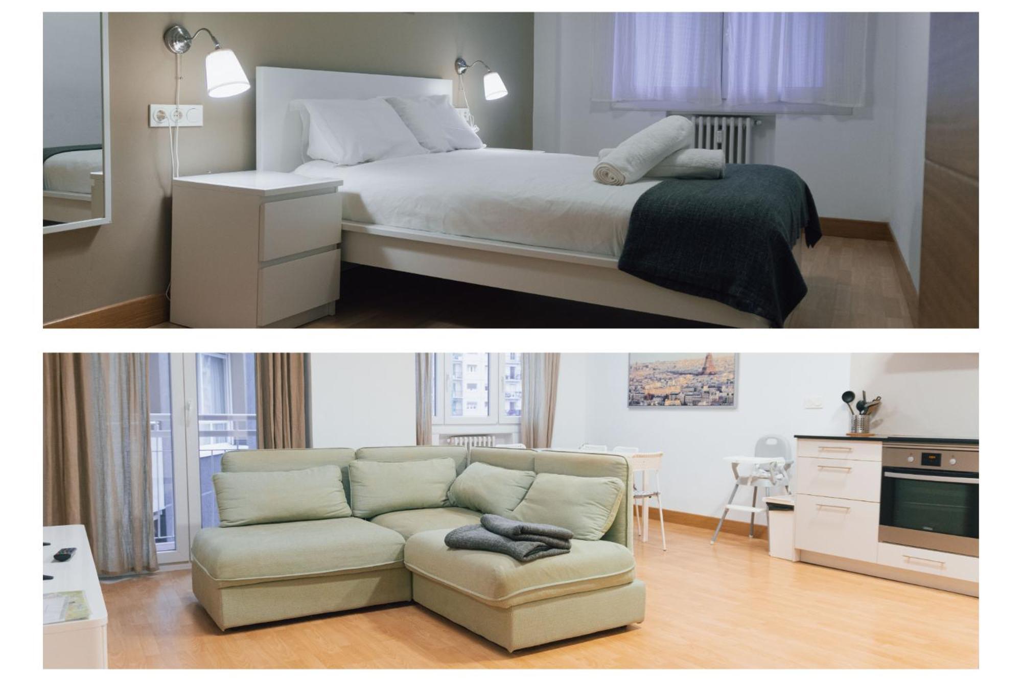 Apartamento Familiar Reformado En Amara, Estadio Anoeta, Donostia-Σαν Σεμπαστιάν Εξωτερικό φωτογραφία